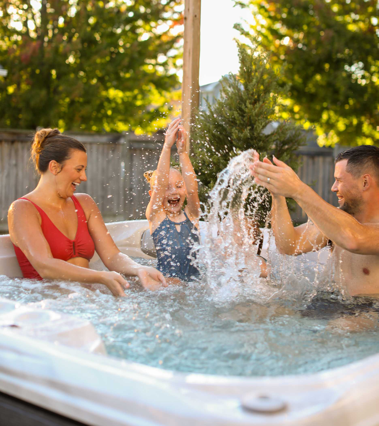 couple enjoying spa