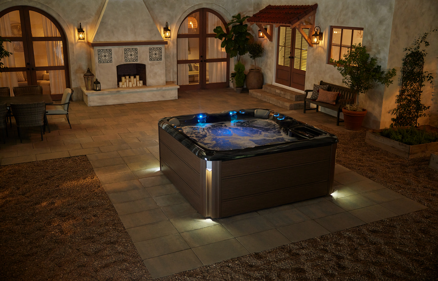 how does a hot tub get delivered