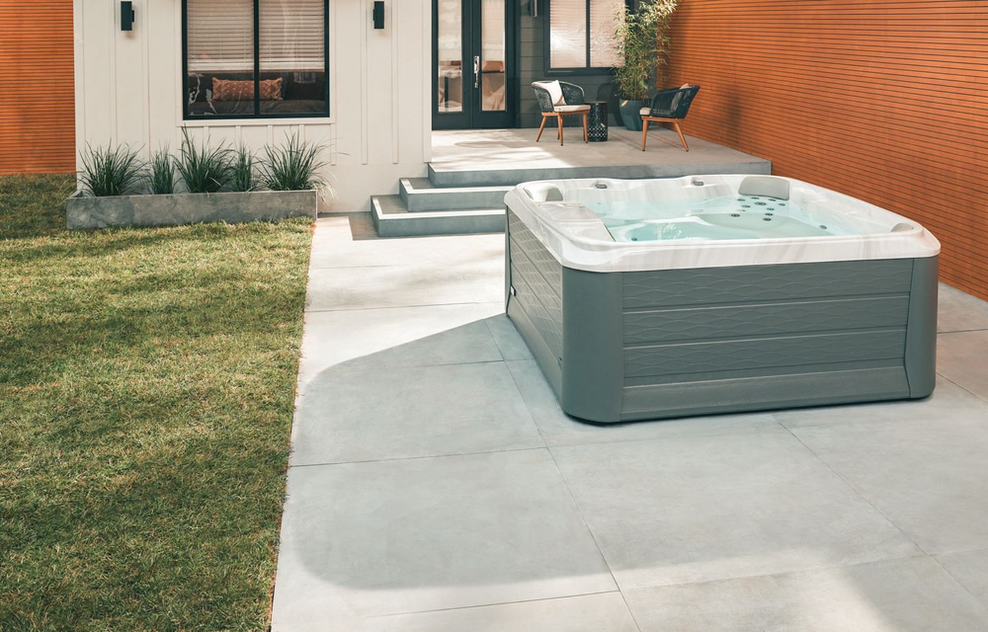 automatic hot tub chemical monitor and dispenser, adding chemicals to hot tub, hot tub chemical monitor